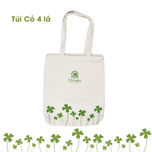 Túi vải Cỏ 4 lá