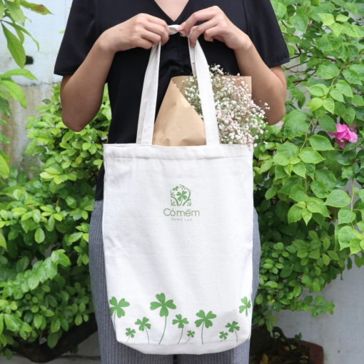 Alternative view of Túi vải Cỏ 4 lá